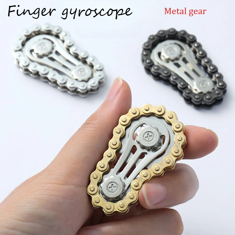 Revitalizing Metal Fidget Spinner Toy for Stress Relief and Focus
