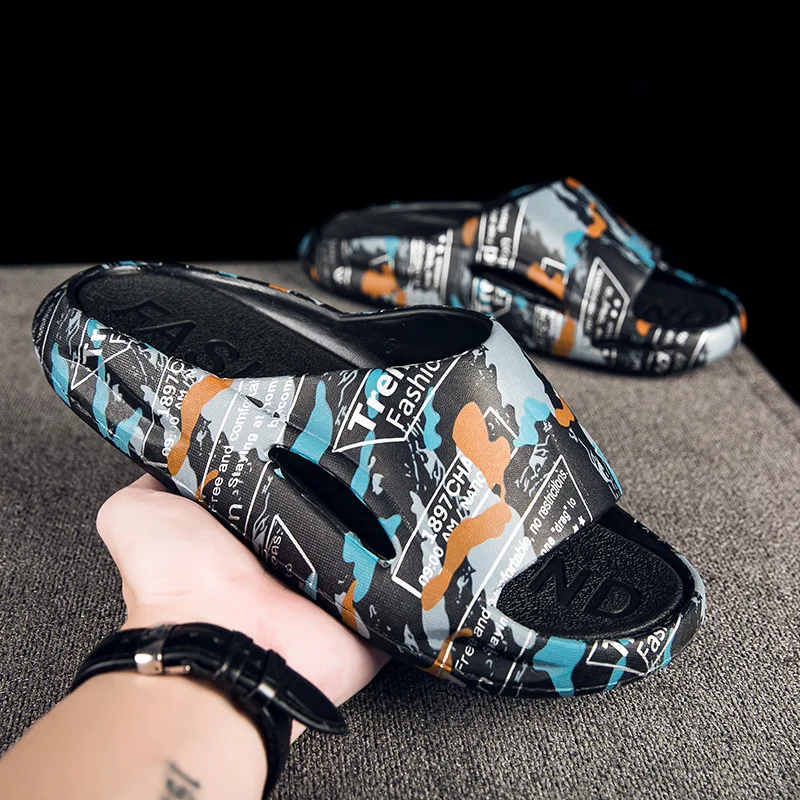 2022 Sandalias for Girl Home Sandals Summer Man Women Flip Flops Soft Slippers Beach Unisex Pillow Slides Beach Shoes bathroom 