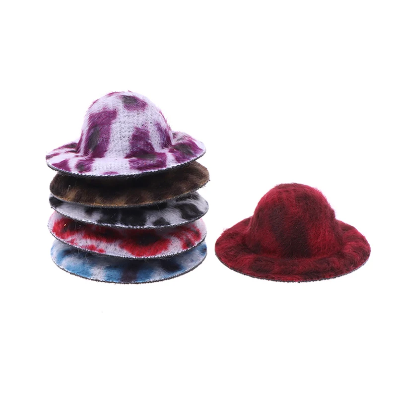 

5 шт., имитация головного убора для кукол 1/12, модные аксессуары, модель кукольного домика, настольные украшения, ролевые игрушки