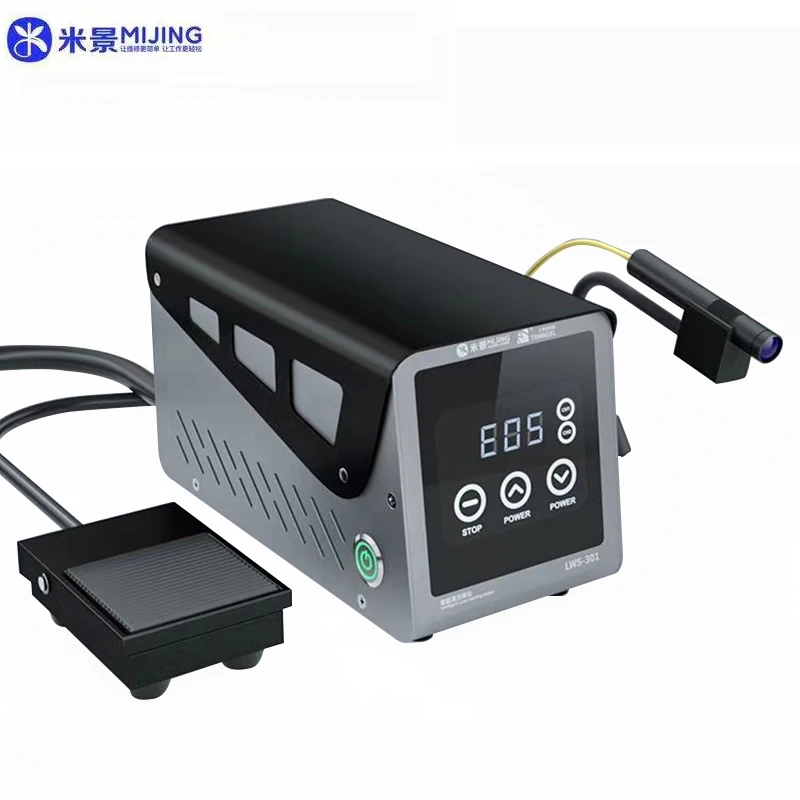 

MIJING LWS-301 Laser Intelligent Soldering Station BGA Motherboard IC Chips Disassembly CPU Degumming More Accurate