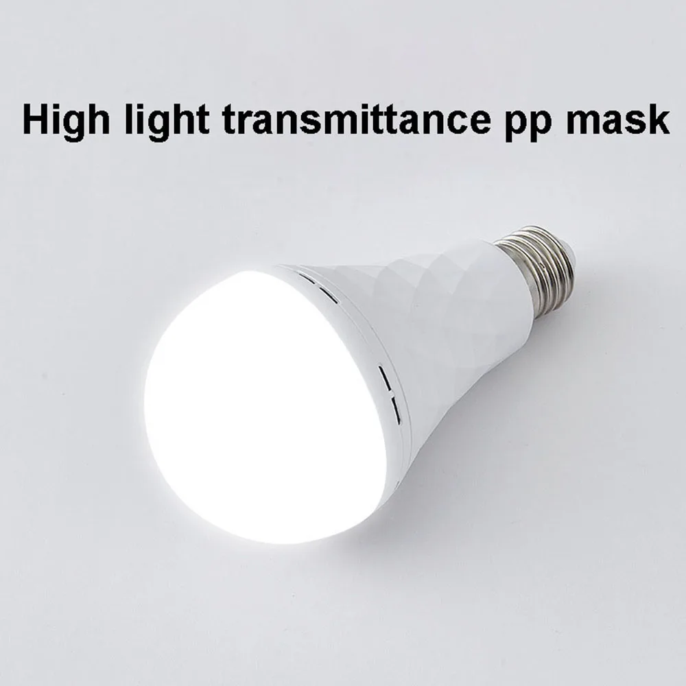 LED Emergency Light 9W15W E27 Lithium Battery Power Failure Lighting Household Energy Saving Light Bedroom Hanging Camping Bulb