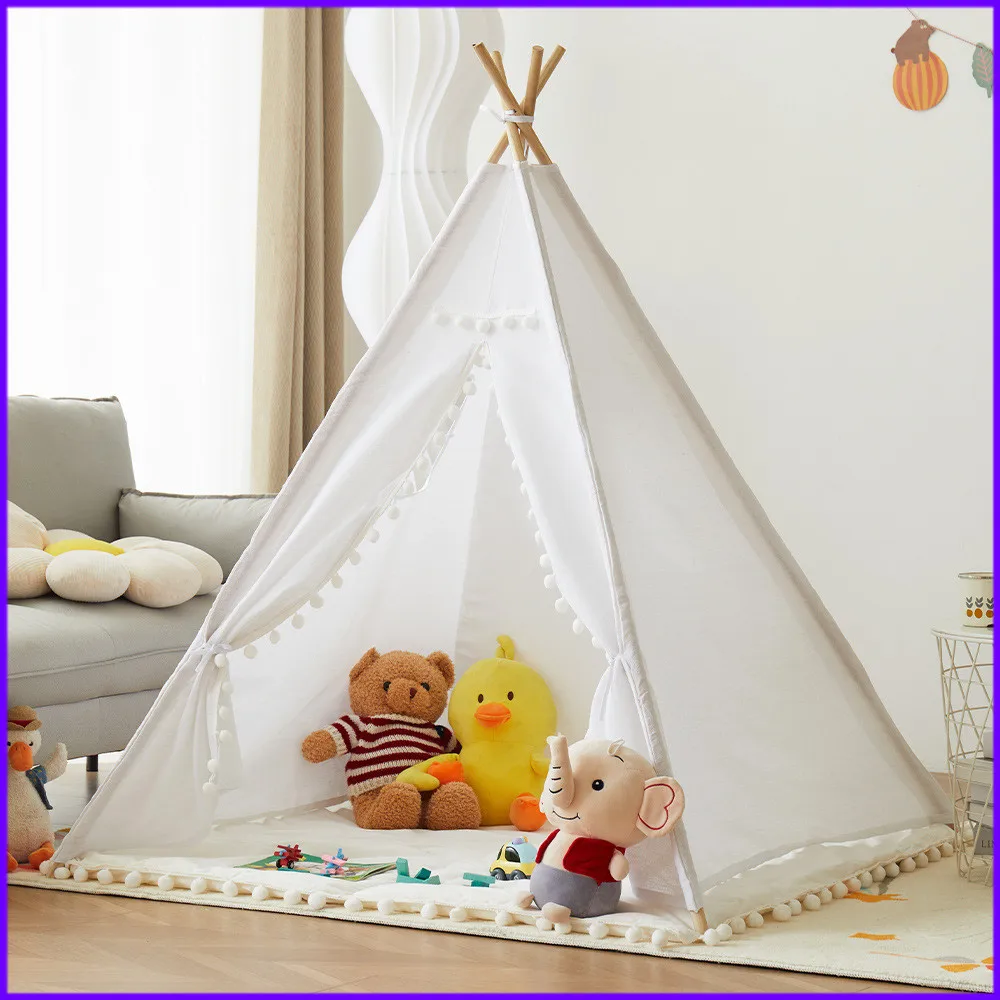 Tente tipi portable pour enfants, maison de jeu, wigwam pour enfants, tipi pour  enfants, fosse à balles pour tout-petits, château pour fille, salle de  jeux, 1.6m, 1.3m - AliExpress