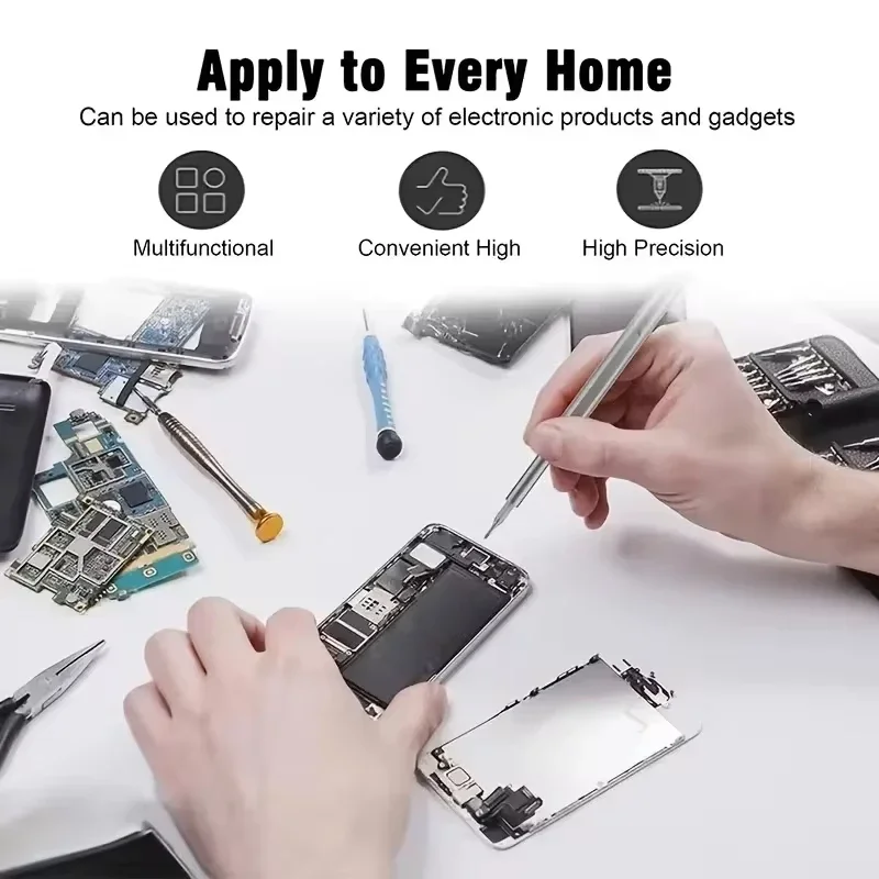Screwdriver Set Magnetic Precision 25 In 1 With 24 Piece Mini Pocket For Mobile Phone/PC/Came