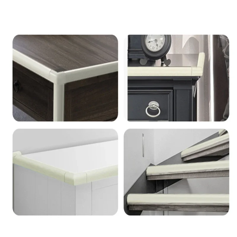 Soft Table Corner Safety Bumper Strips Anti Crash Baby Protection Strips Bumper Corner Foam Cover Table Protection