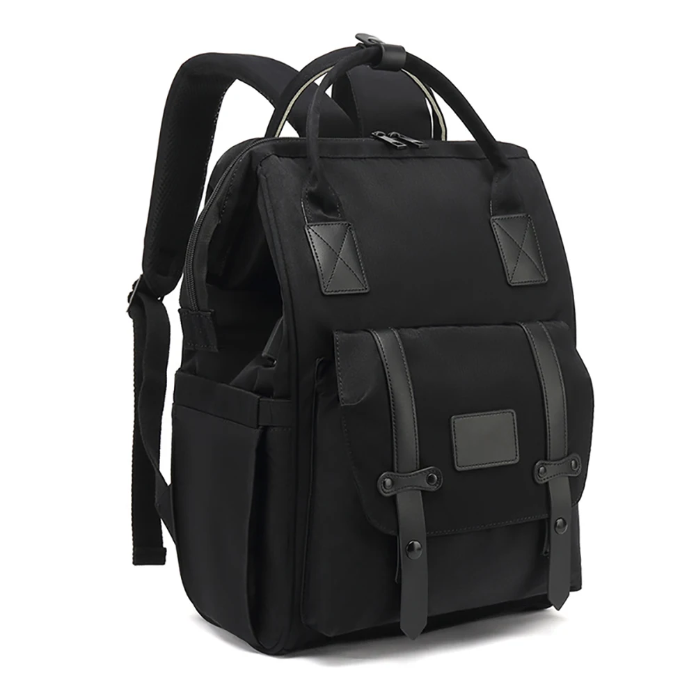 Baby Nappy Bag Mummy Bag Backpack Waterproof Storage Handbag Outdoor Travel Mommy Maternity Bag For Baby Stuff 2 Layer Gray 6