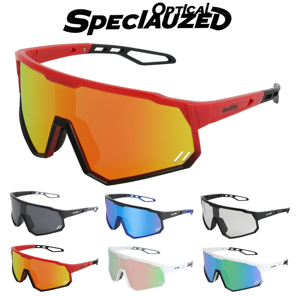Unisex Photochromic Sports Sunglasses for Outdoor Activities with UV400 Protection