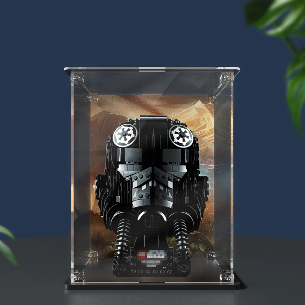 Vitrine pour casque LEGO Star, Stormtrooper, Boba Fett, TIE Fighter Pilot,  modèle Lego non inclus - AliExpress