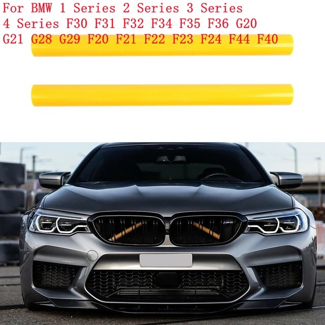 For Bmw F10 F11 F02 F30 F32 3 4 Series Sport Style Front Grille Trim Strips  2 Pcs Strip Cover Frame Car Decorations Stickers - Racing Grills -  AliExpress