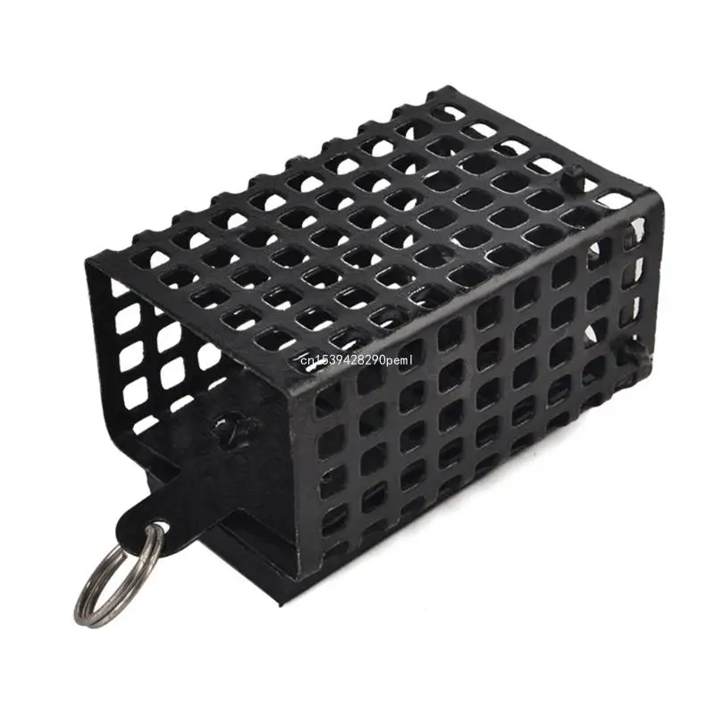 Fishing Tackle Cage Fishing Carp Baits Iron Cage Feeders Basket Trap Lure Holder