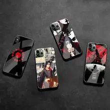 

Anime itachies Phone Case Tempered Glass For iPhone 13 12 Mini 11 Pro XR XS MAX 8 X 7 Plus SE 2020 cover