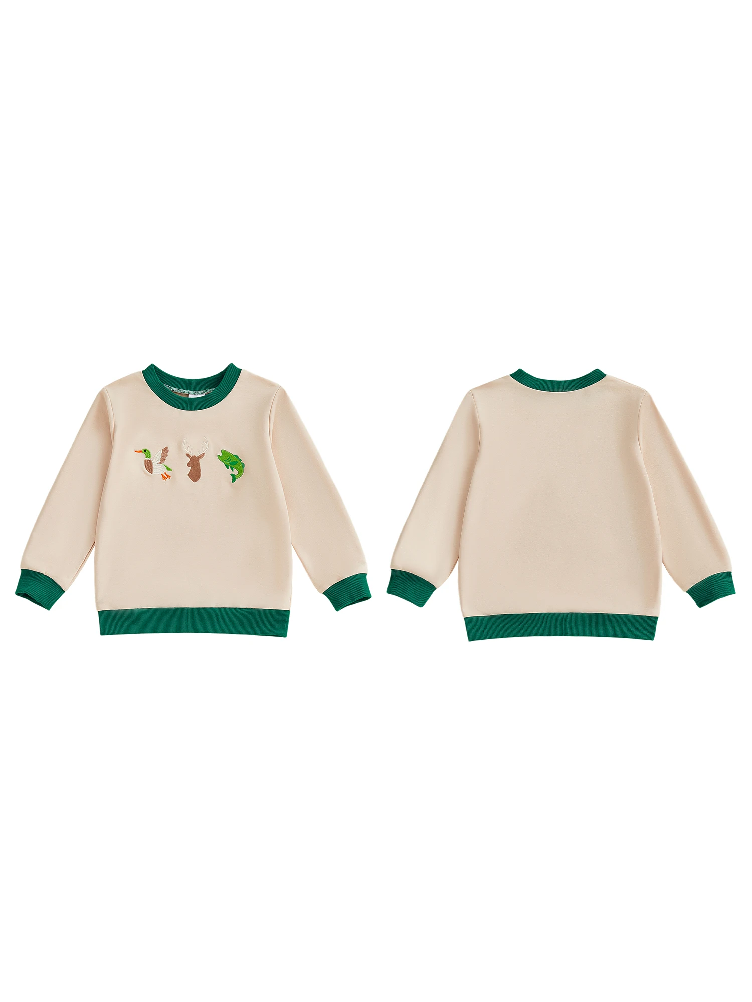 Adorable Toddler Unisex Hoodie with Cute Cartoon Character Print and Cozy Fleece Lining for Autumn Winter Warmth