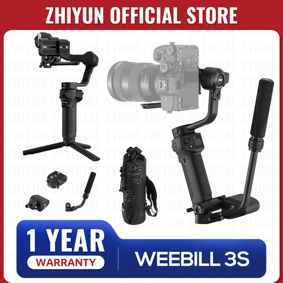 ZHIYUN WEEBILL S GIMBAL 3-AXIS STABILIZER / ZHIYUN TECH WEBILL S ORI