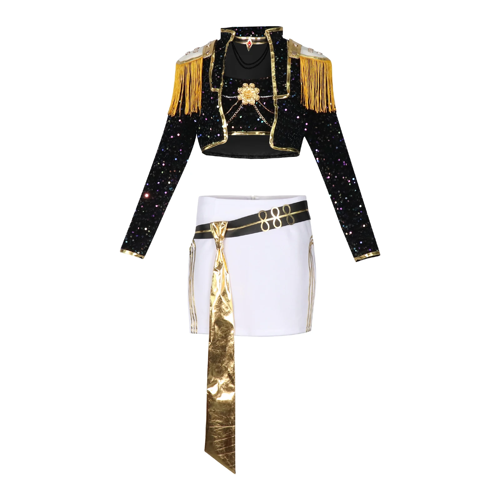 anime cosplay group outfit styling