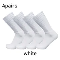 Aero couleur Pure cyclisme 4 paires/ensemble chaussettes de sport Silicone anti-dérapant Pro course vélo chaussettes été Cool Calcetines Ciclismo 2
