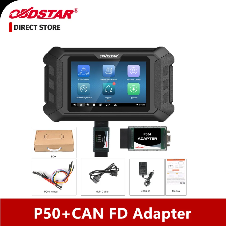 OBDSTAR P50 Airbag Reset Tool With CAN FD Adapter - AliExpress 34