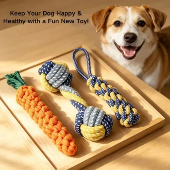 Cotton Rope Dog Chew Toy 1