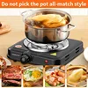 Hookah Shisha Coal Burner 500W Hot Plate Barbecue Electric Stove Kitchen Cooking Coffee Heater Chicha Fast Burning 1