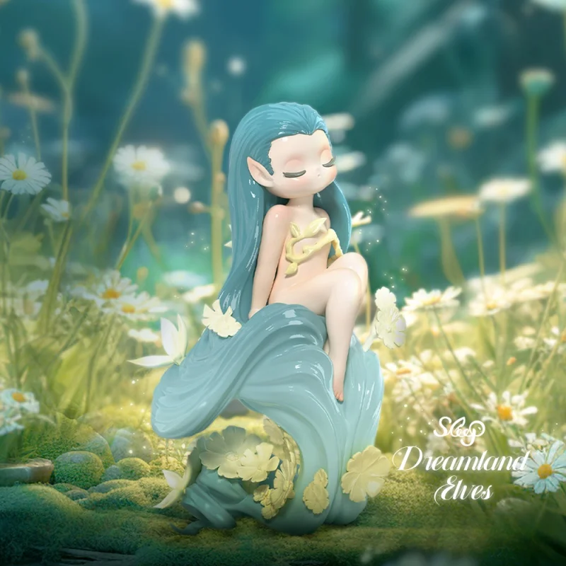 수면 드림 랜드 엘프 시리즈 블라인드 박스 미스터리 박스 귀여운 그림 소장 장난감 데스크탑 장식 생일 파티 선물