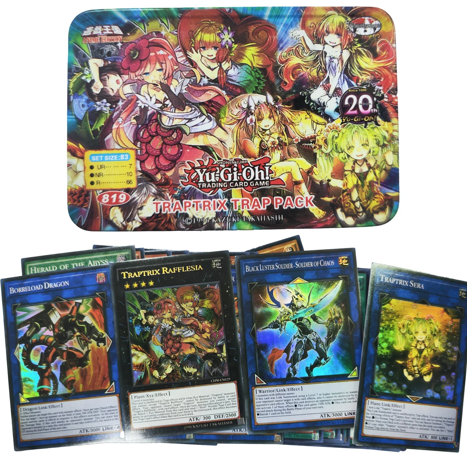 Yu Gi Oh Cards EXODIA PACK English Holographic Golden White Dragon Duel Game Collection Card with Tin Box