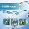 Portable Countertop Dishwasher 5 Programs 3-Cup Water Tank Fruit Veg Basket High Temp Air Dry Lights Function Included LED 6