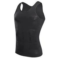 YBFDO-Maillot de compression amincissant pour hommes, sous-vêtement sans couture, entraîneur de taille, haut précieux, contrôle du ventre, vêtements en saillie pour la perte de poids 5