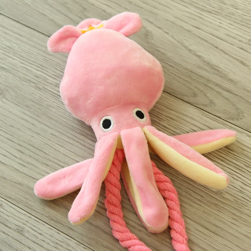 Pink octopus