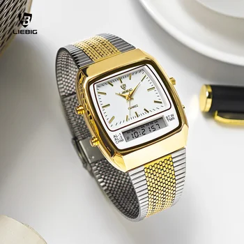 Luxury Dual Display Watch 1