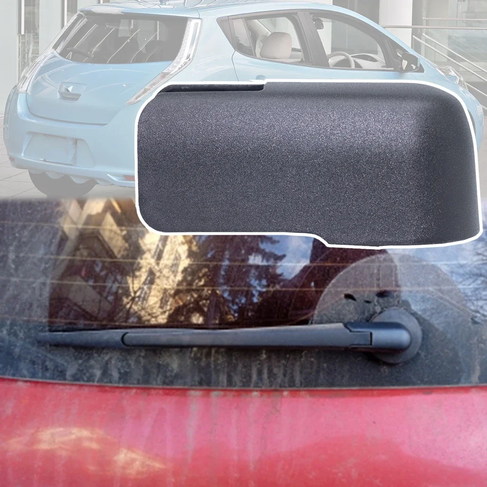 

For Nissan Leaf ZE0 ZE1 2010 2011 - 2020 Cube Z12 Murano Z50 Z52 Quest RE52 Tiida Rear Windshield Wiper Arm Blade Rocker Cap