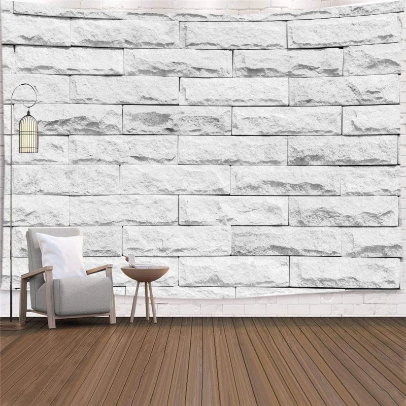thumbnail image 1 of Decoración del hogar Sala de estar Tapiz de mármol Suelo de piedra Arte de grano de madera Revestimiento de pared Alfombra Fondo, 1 of 5