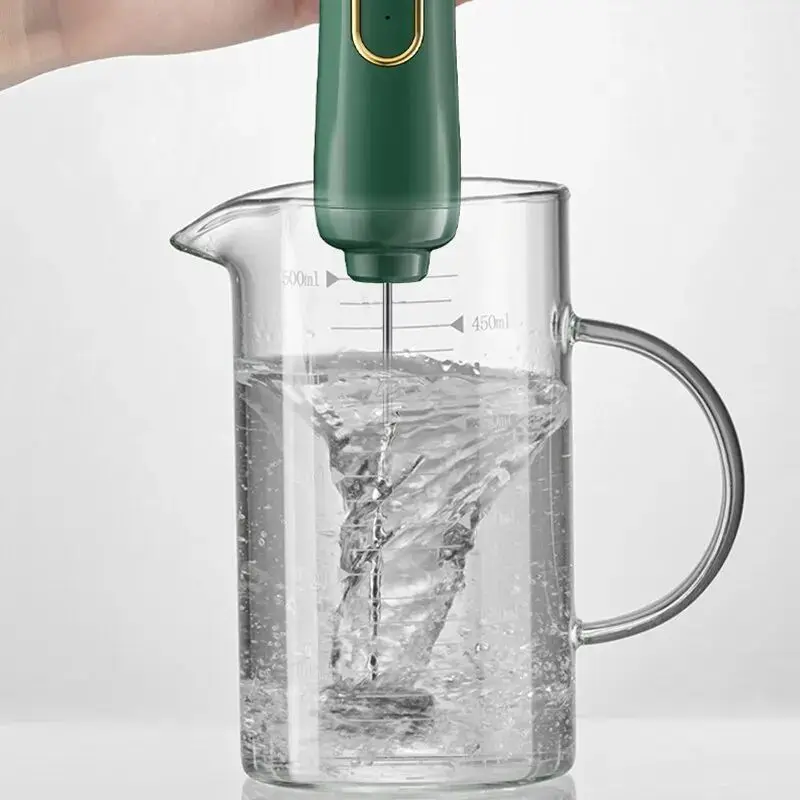 milk frother handheld electric egg beater maker kitchen drink foamer mixer coffee creamer whisk frothy stirring tools 1 PCS