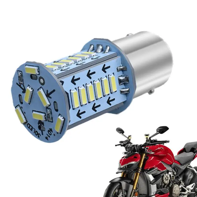 

Motorcycle Brake Light Bulb Flashing LED Bulbs Brake Light Blinker Compact Appearance Fast Response Tail Lights Bulb Turn Signal