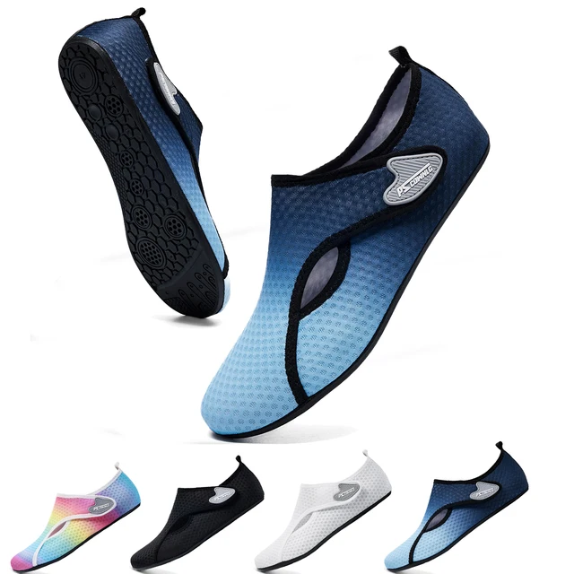 Baskets de plage chaussettes femmes chaussures d'eau de plage homme pieds nus chaussures de Yoga séchage rapide surf chaussures de natation pieds nus chaussette de peau d'eau 1