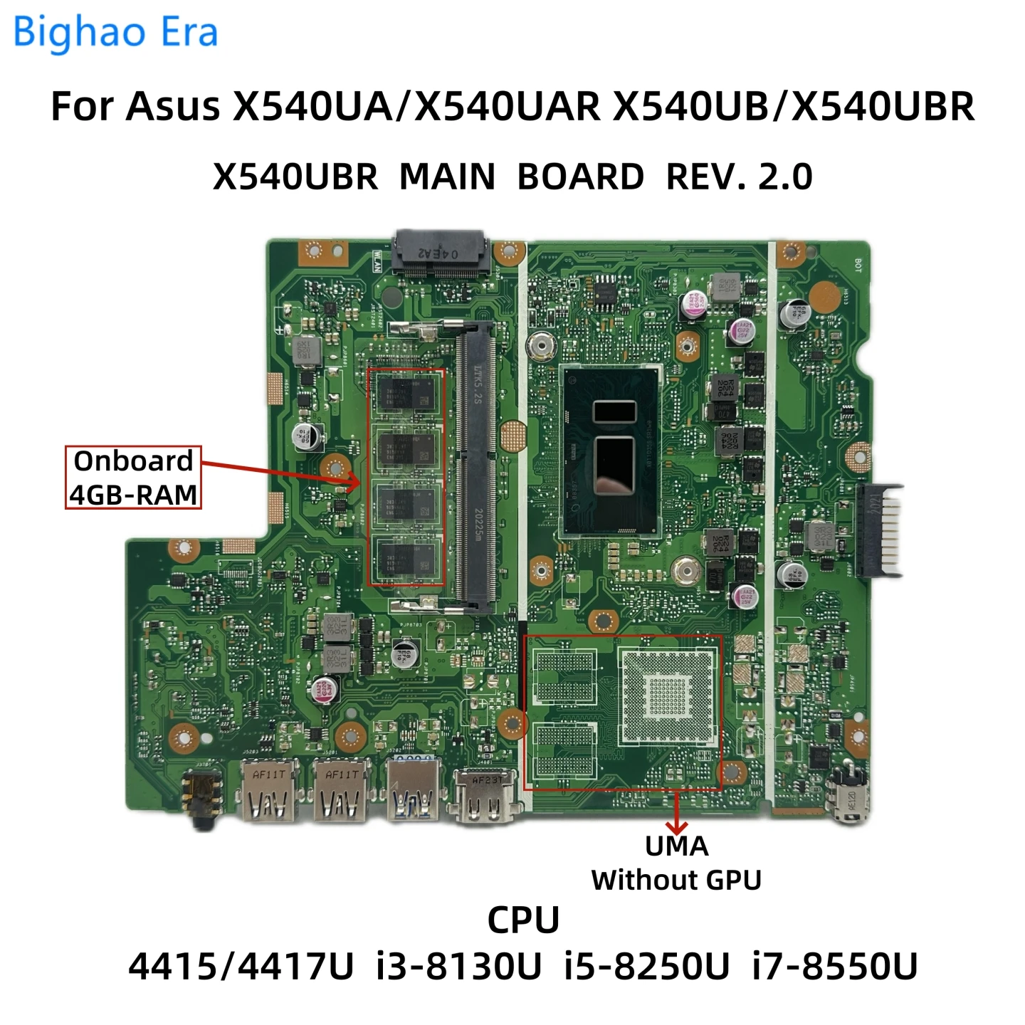 Asus Vivobook Asus X540ubr Motherboard ASUS X540L Laptop