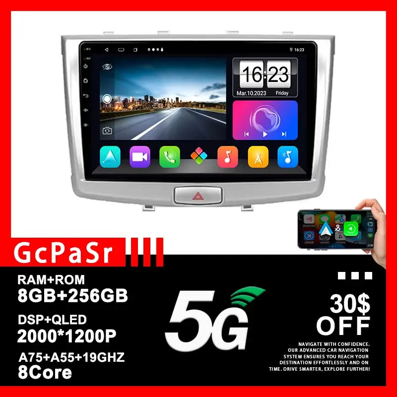 

Android 13 7862 Автомобильный GPS для GREAT WALL Hover Haval H6 2016 - 2018 автомобильный мультимедийный плеер 5G Wifi BT высокопроизводительный экран ЦП