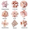 3D Jigsaw Puzzle Toy Lu Ban Kong Ming Lock Adult Social Game Brain Teaser Improving Memory Children's Educational Toys 2