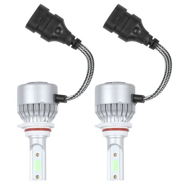 

2 шт., Автомобильные светодиодные лампы 9006/HB4 8000K 72 Вт