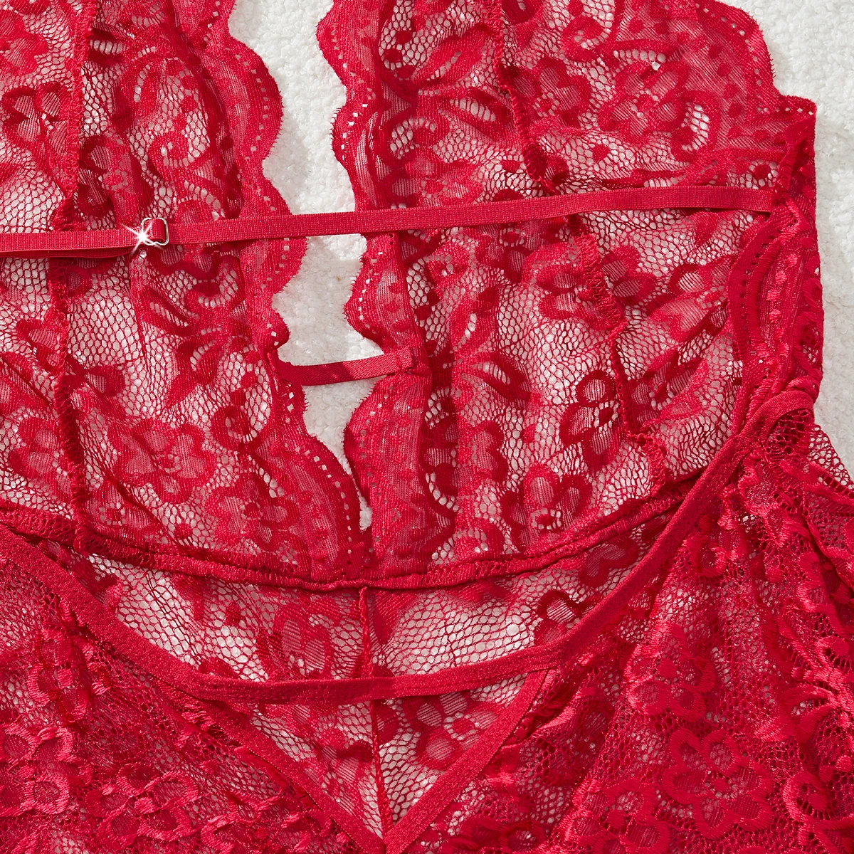 Plus Size Thin Sexy Erotic Bras Bodysuit Sexy Lingerie Woman Lace Transparent Underwear Brief Sets Bra Kit Push Up Breves Sets