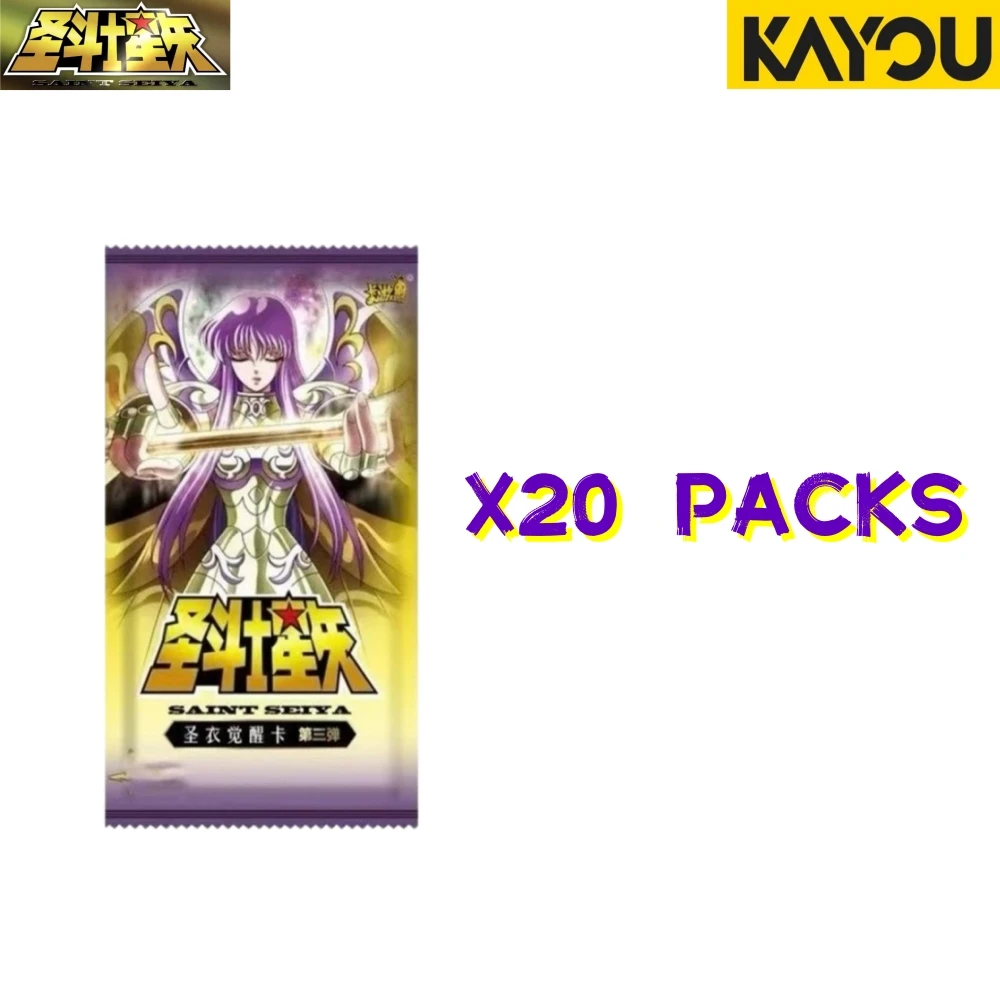 聖闘士星矢 4点セット 超激レアカード KAYOU 海外公式品 Kayou オリジナル聖闘士星矢カードボックス 4TW1TW2TW3TW4 全