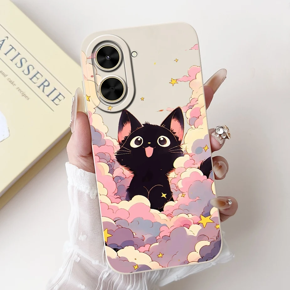 Luxury Flowers Bow Painted Soft TPU Phone Case Cover