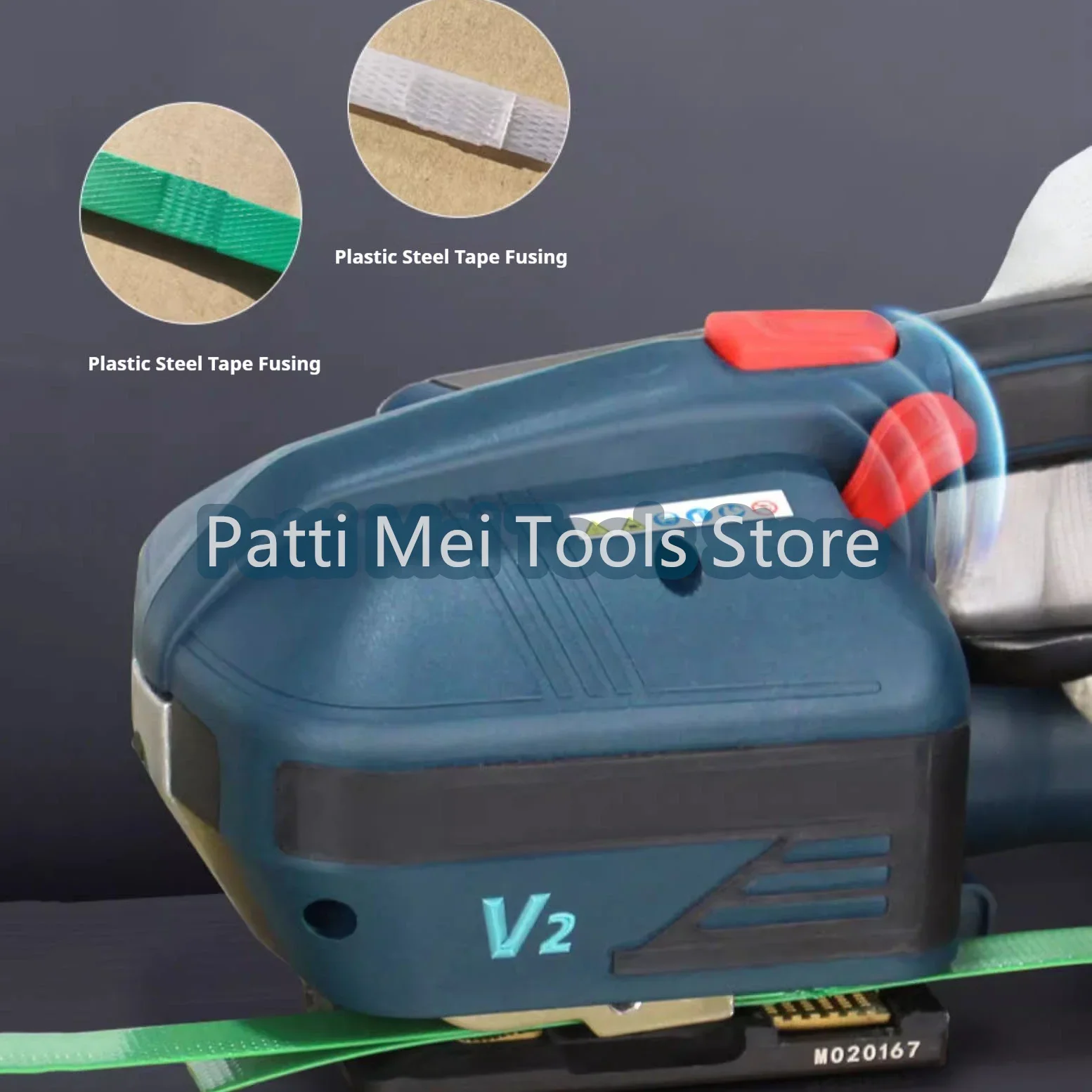 Electric Strapping Machine for 13-16mm PET/PP Strap Portable Automatic Packaging Tool Hot Melting Baler Digital Display electric strapping machine plastic strapping tool wire binding machine