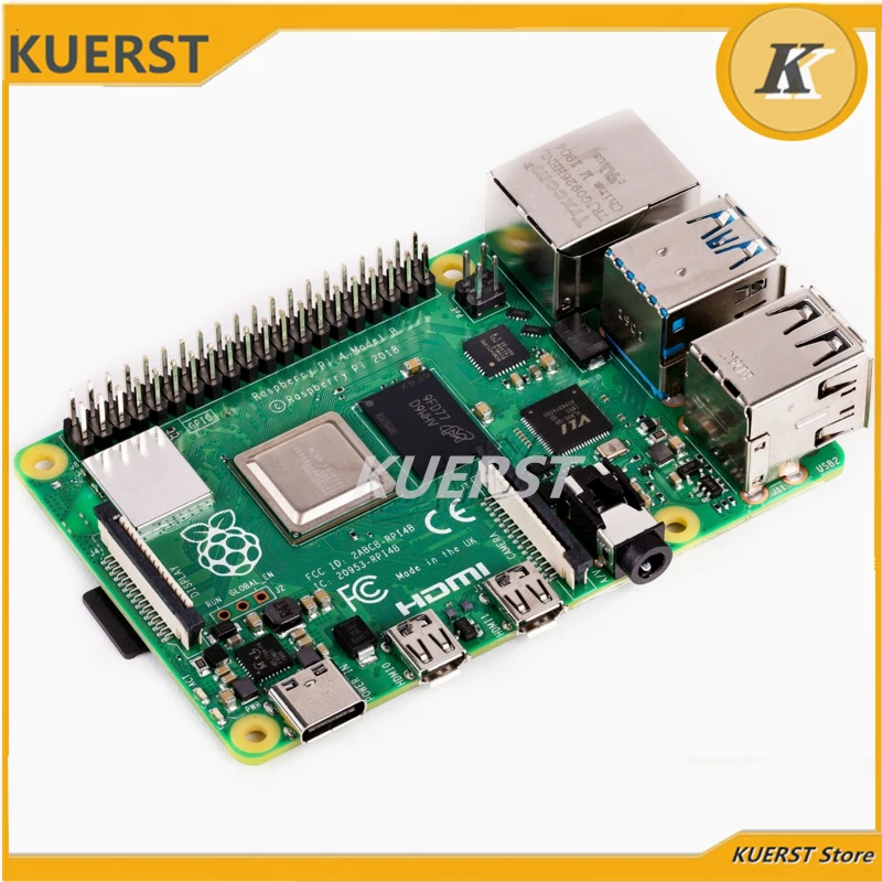    4  B  , 1GB 2GB 4GB RAM  ھ 2.4/5.0 GHz WIFI  5.0 RPi 4 ӵ RPi 3B +