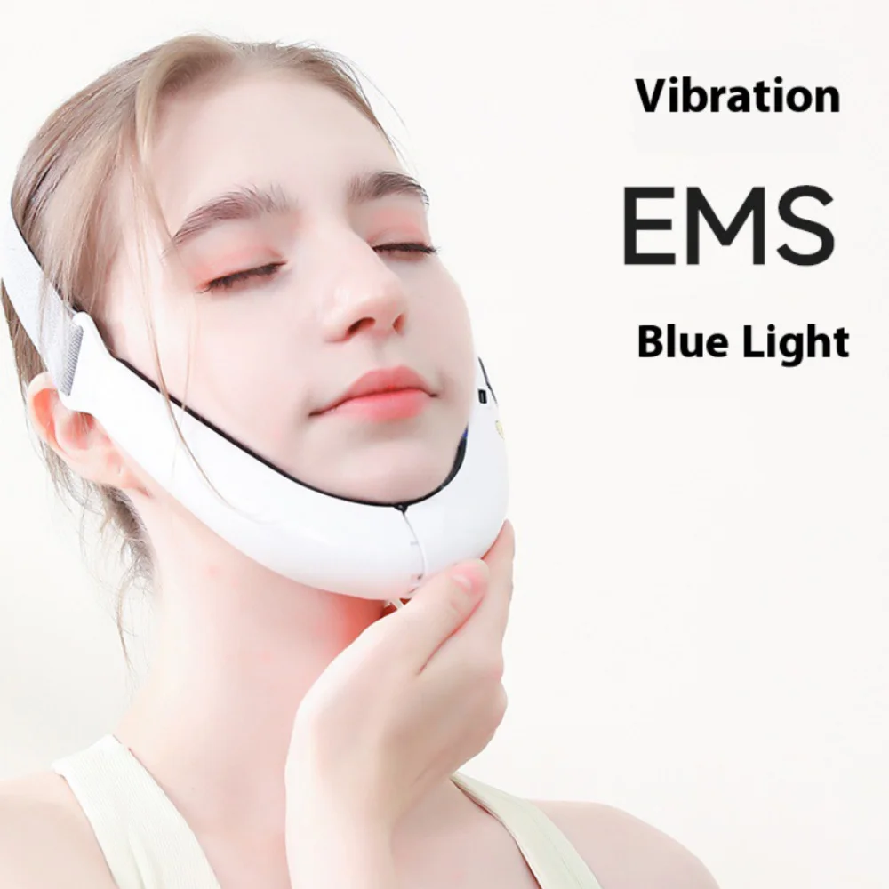 Electric V Face Lifting Beauty Device Ems Micro-Current Firming Facial Massager Double Chin Removal Skin Care Face Massager