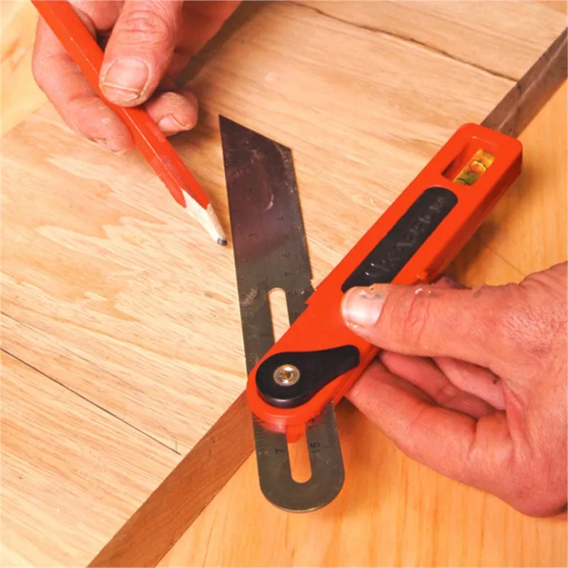 15cm 슬라이딩 디지털 T-베벨 각도기 목공 목공 측정 각도 도구