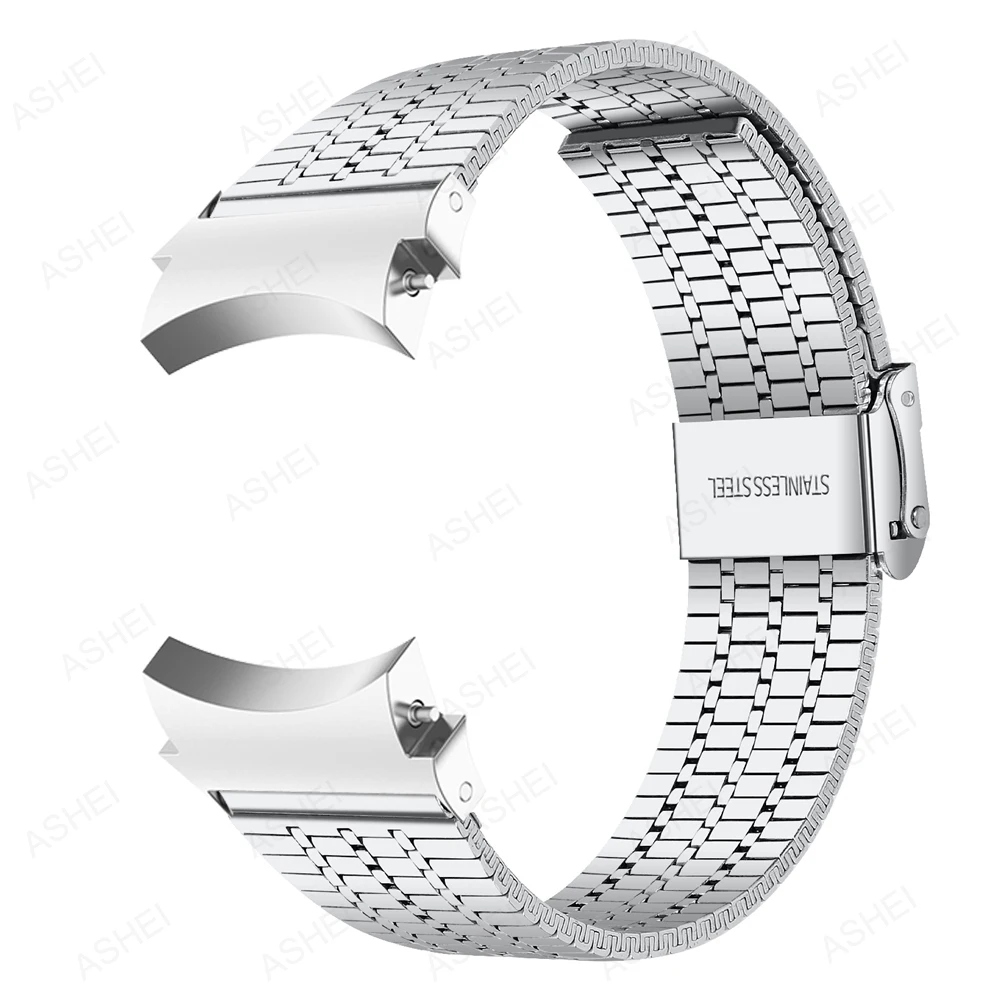 

Ремешок gaплавный из нержавеющей стали для samsung galaxy watch 5 4 44 мм 40 мм, браслет для galaxy watch 5pro 45 мм 4classic 46 мм 42, без зазора