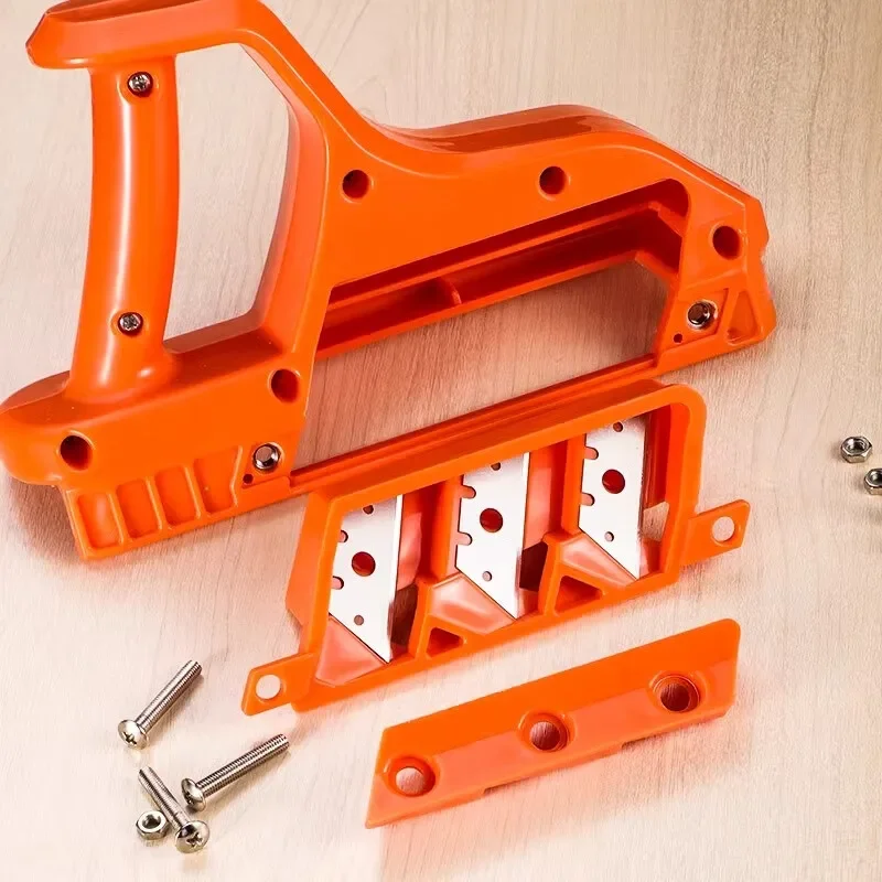 thumbnail image 2 of Plasterboard Edger Plasterboard Fast Cutter With 10 Blades Plasterboard Hand Planer Drywall Edge Hand Cutting Tool For Beginners 1pcs Black 2 of 10