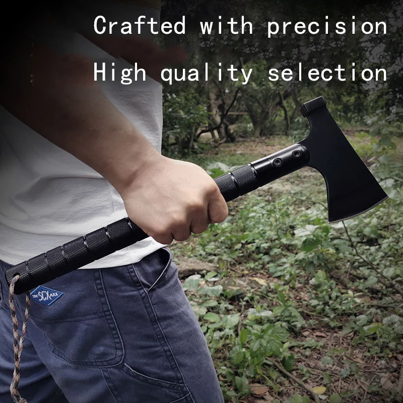 Tactical camping, survival, mountain cutting, outdoor multifunctional woodworking, hammer axe 3