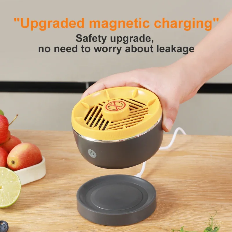 YYHC-Customize mini Kitchen wireless charging vegetable cleaner Fruit And Vegetable Washer Fruits cleaning machine