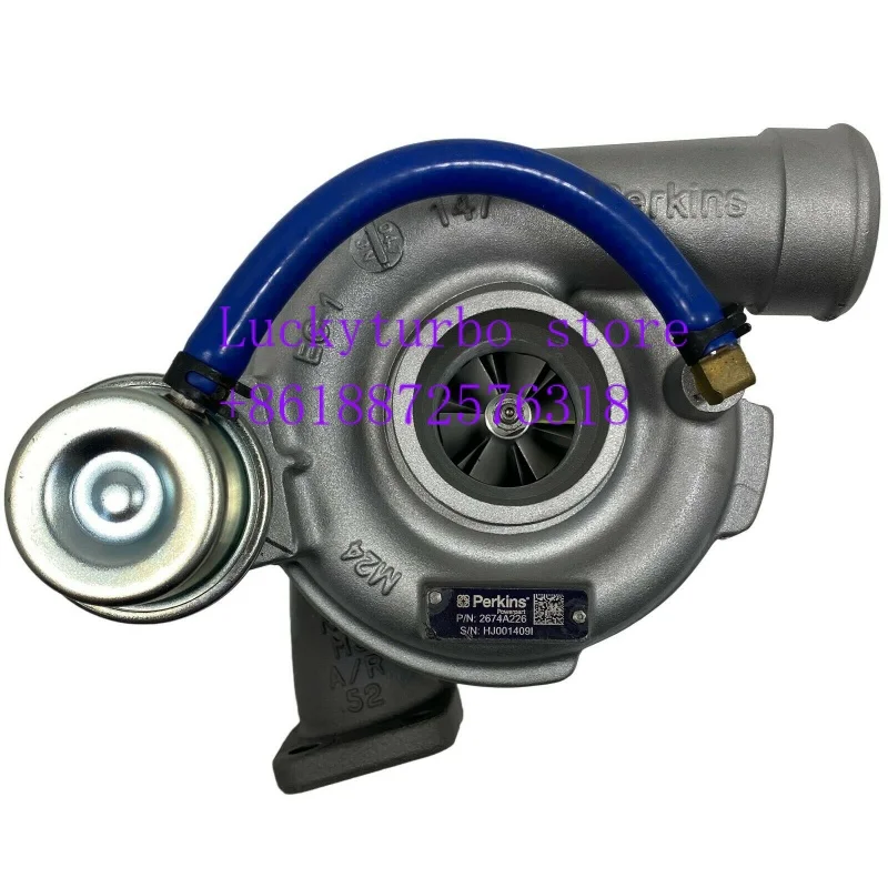

Garrett GT2556S Turbocharger 2003 Perkins Tractor Engine 2674A226 (711736-0026)