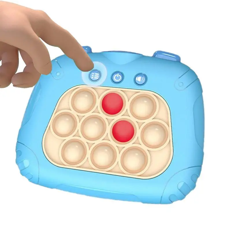 

Toys Light Press Bubble Game Challenge Bear Educational Stress Reliever STEM Sensory Music Toy For Boys