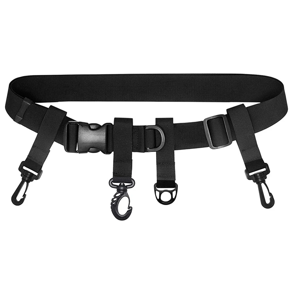 Adjustable Fishing Belt Outdoor Sport Safety Fishing Belt Waist Hanging Straps